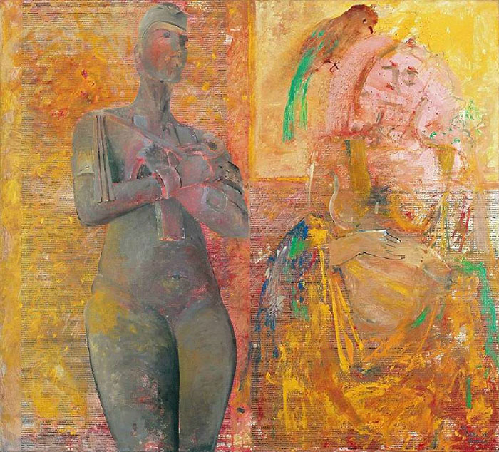 I żona Amenhotepa (2000, 110x120 cm, olej)